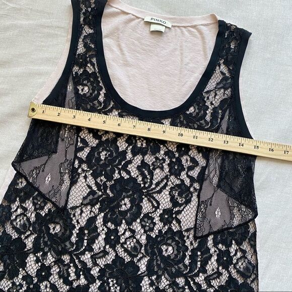 NWOT PINKO Lace Sleeveless Blouse - Picture 11 of 12